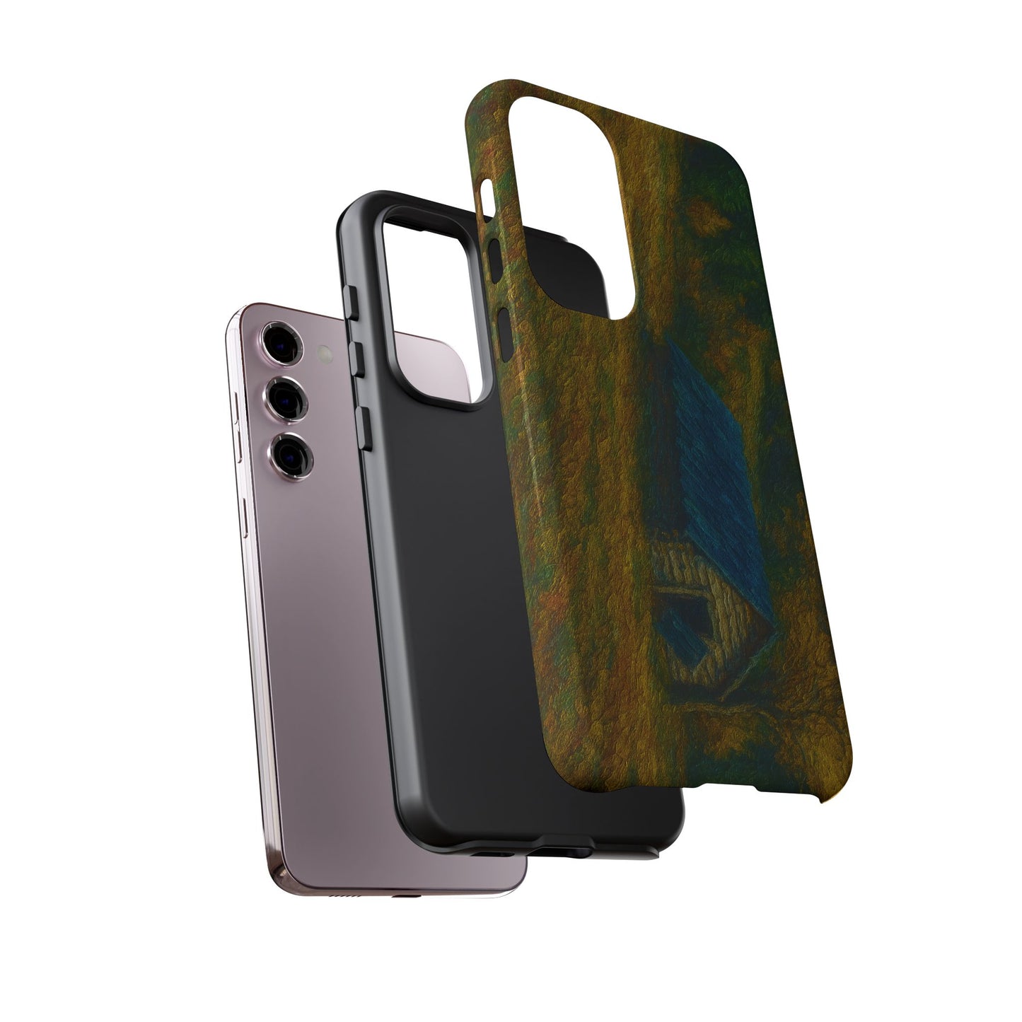 Artistic Phone Case by Tough Cases, Nature-Inspired Phone Protection, Unique Gift for Nature Lovers, Stylish Accessory, Fall Aesthetic - TRV
