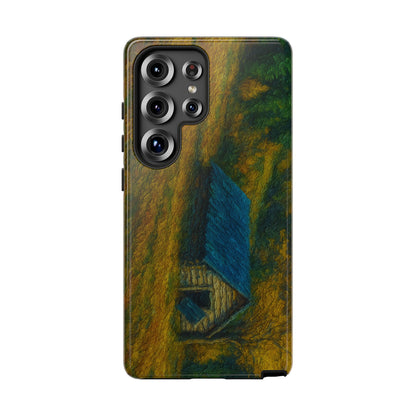 Artistic Phone Case by Tough Cases, Nature-Inspired Phone Protection, Unique Gift for Nature Lovers, Stylish Accessory, Fall Aesthetic - TRV