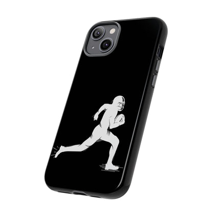 Football Player Phone Case, Tough Cases, Sports Phone Cover, Gift for Athletes, iPhone & Samsung Accessories, Running Player Design - TRV