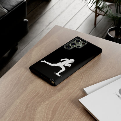 Football Player Phone Case, Tough Cases, Sports Phone Cover, Gift for Athletes, iPhone & Samsung Accessories, Running Player Design - TRV