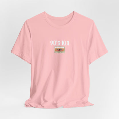 Retro Cassette Tee, Vintage Music Shirt, Unisex Short Sleeve, Gift for Music Lovers, Nostalgic Graphic Tee, Casual Wear