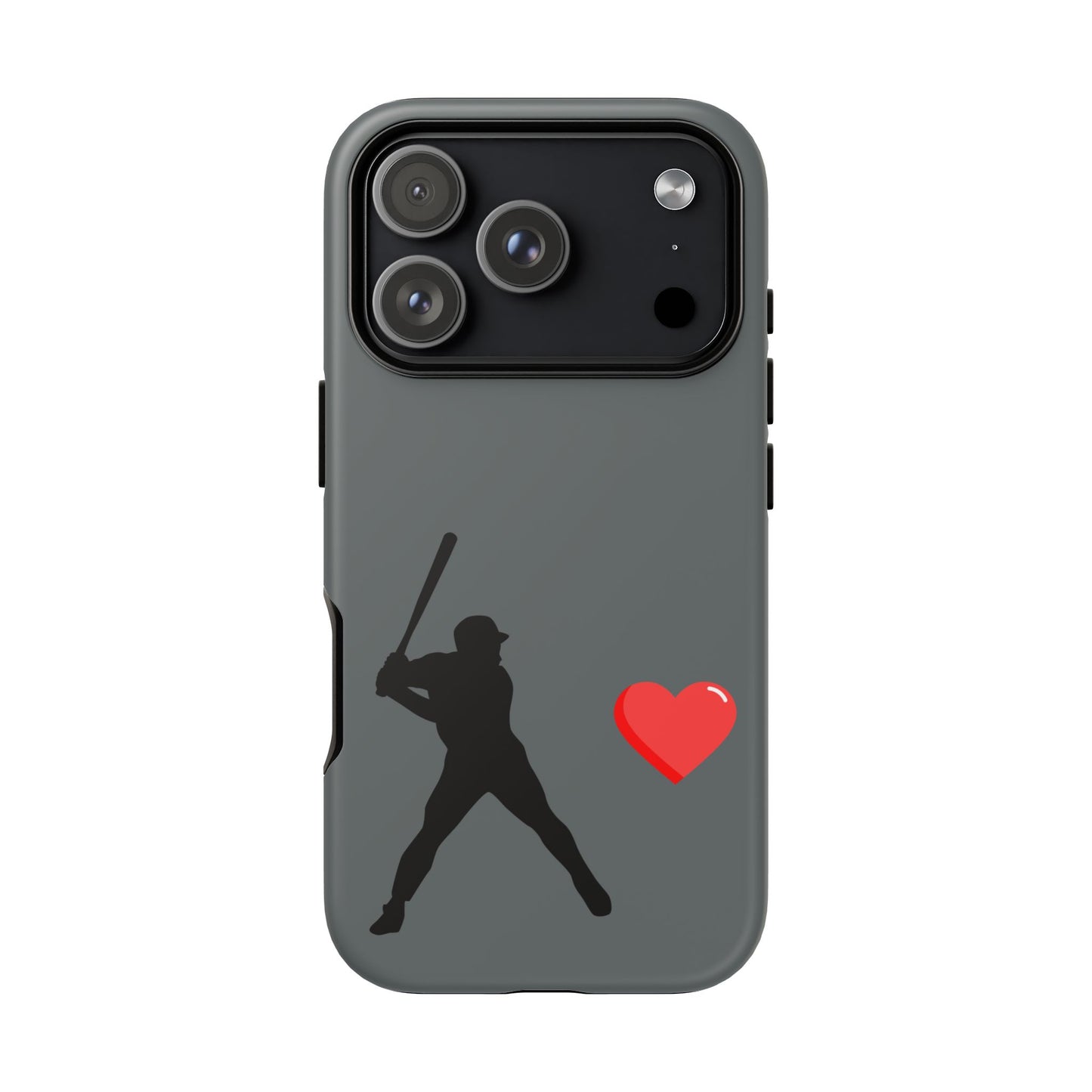 Printify baseball love phone case featuring sporty design, durable protective cover for sports fans and Father's Day gift.