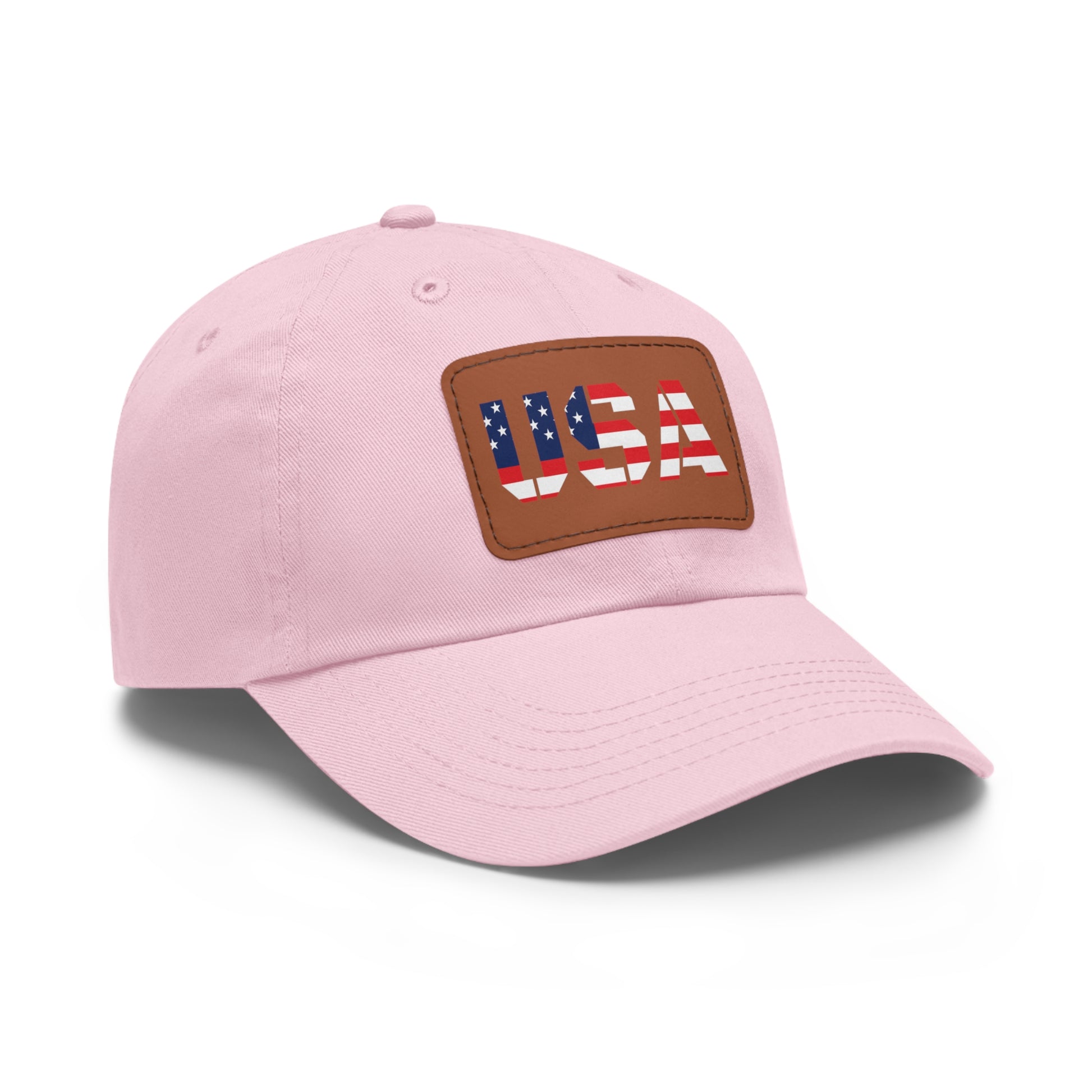 Dad Hat with USA Leather Patch - TRV