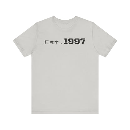 Vintage Est. 1997 Unisex Tee, Gift for Birthdays, Celebrations, Casual Wear, Retro Fashion, Cool Graphic T-Shirt - TRV