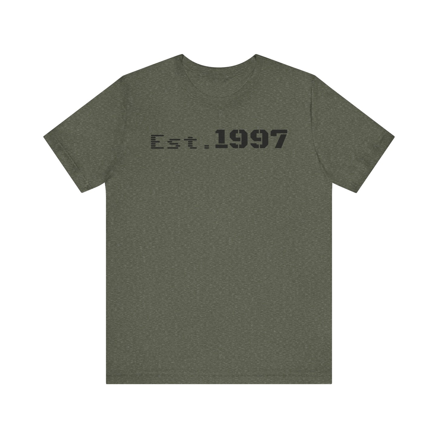 Vintage Est. 1997 Unisex Tee, Gift for Birthdays, Celebrations, Casual Wear, Retro Fashion, Cool Graphic T-Shirt - TRV