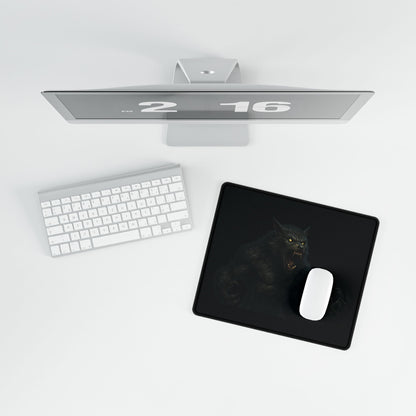 Fierce Werewolf Desk Mat, Gaming Desk Pad, Office Decor, Computer Accessory, Gift for Gamers, Halloween Decor