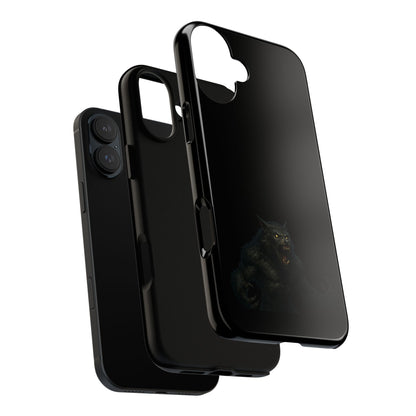 Werewolf Phone Case, dark monster graphic tough protective case - view 174