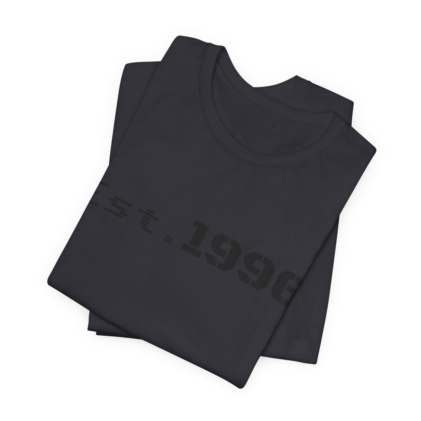 Vintage Est. 1996 T-shirt by Printify featuring a classic design, ideal for birthday celebrations and retro style enthusiasts.