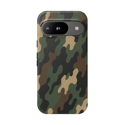 Camouflage Phone Case, Tough Cases, Military Style, Unique Phone Accessories, Gift for Him, Durable Phone Cover - TRV