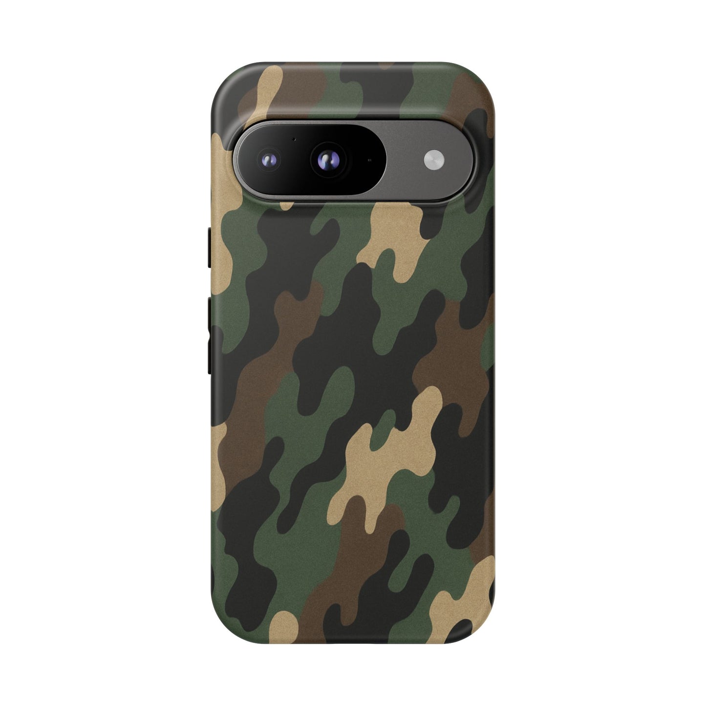 Camouflage Phone Case, Tough Cases, Military Style, Unique Phone Accessories, Gift for Him, Durable Phone Cover - TRV