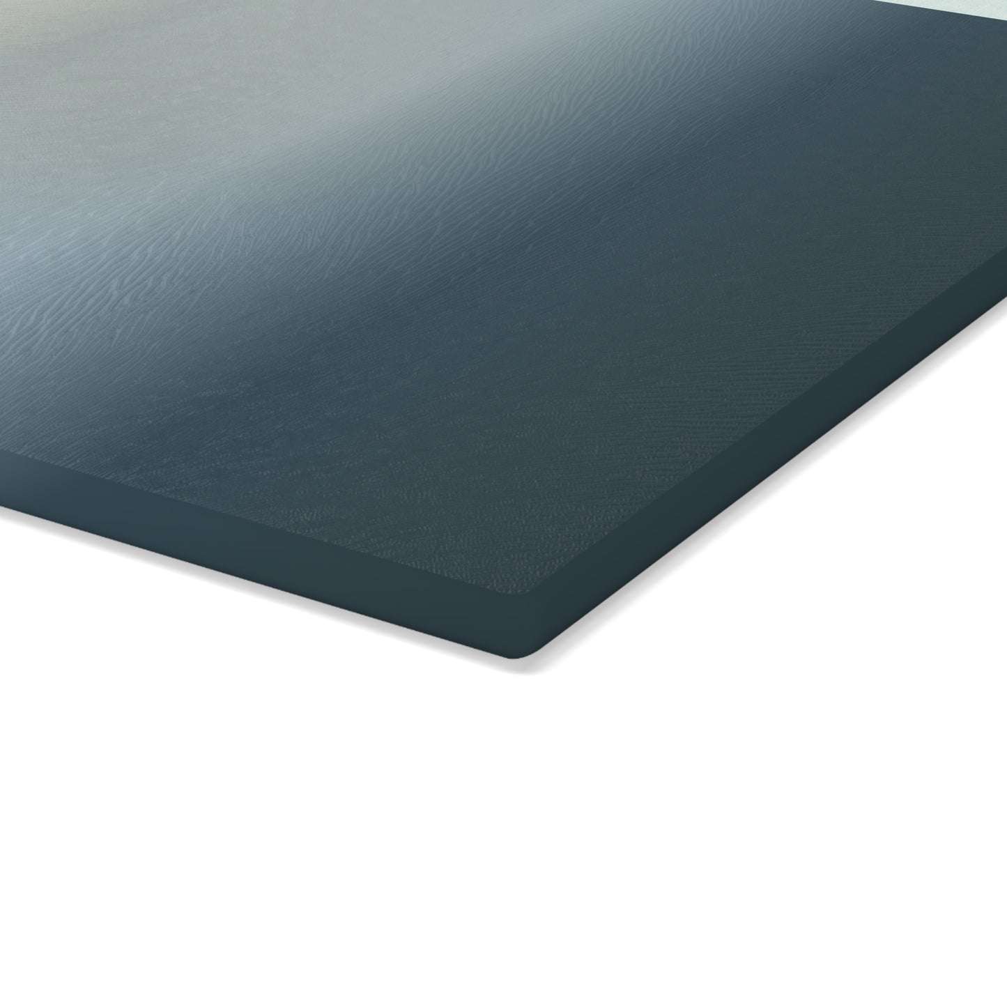 Neutral Gradient Ombre Glass Cutting Board | Blue Gray Kitchen Countertop