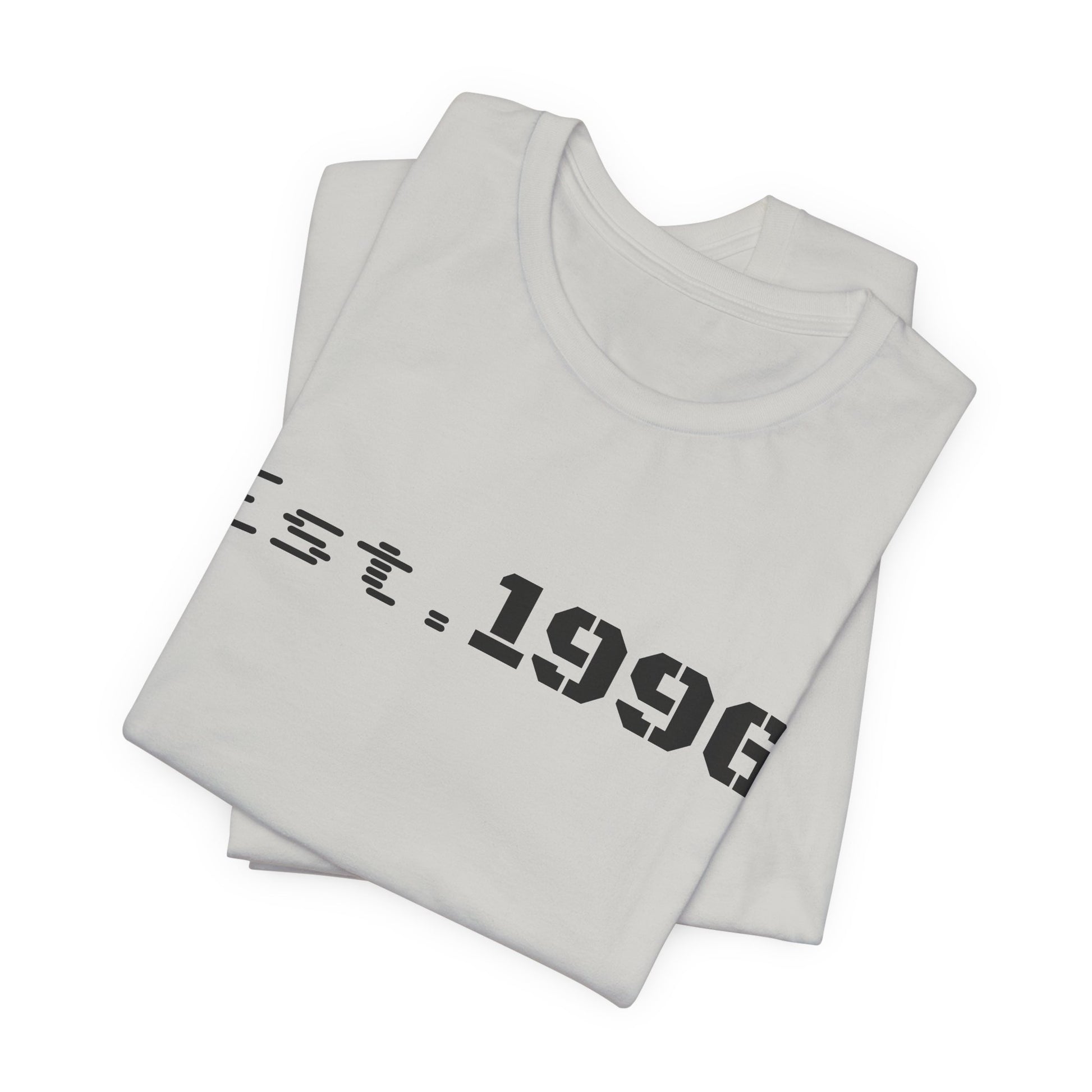 Vintage Est. 1996 T-shirt by Printify featuring a classic design, perfect as a birth year birthday gift.