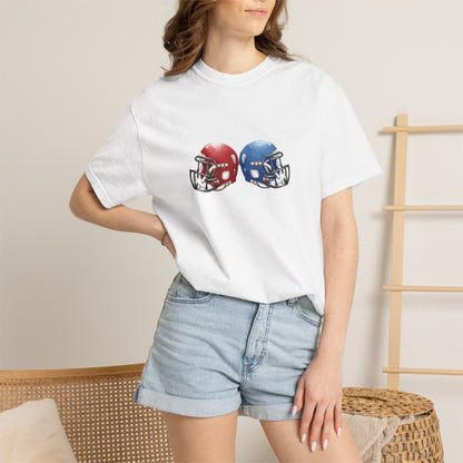 Unisex Football Rivalry T-Shirt - Perfect Gift for Game Day, Sports Fans, Tailgating, Football Season, Team Spirit Gear