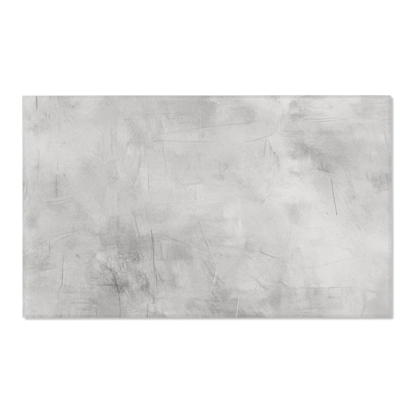 Printify minimalist area rug with modern geometric design, ideal for living room or bedroom decor.