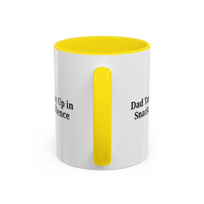 Humorous Dad Coffee Mug - Perfect Gift for Fathers, Dads, Birthdays, Father's Day, Fun Kitchen Decor, Snack Lovers - TRV
