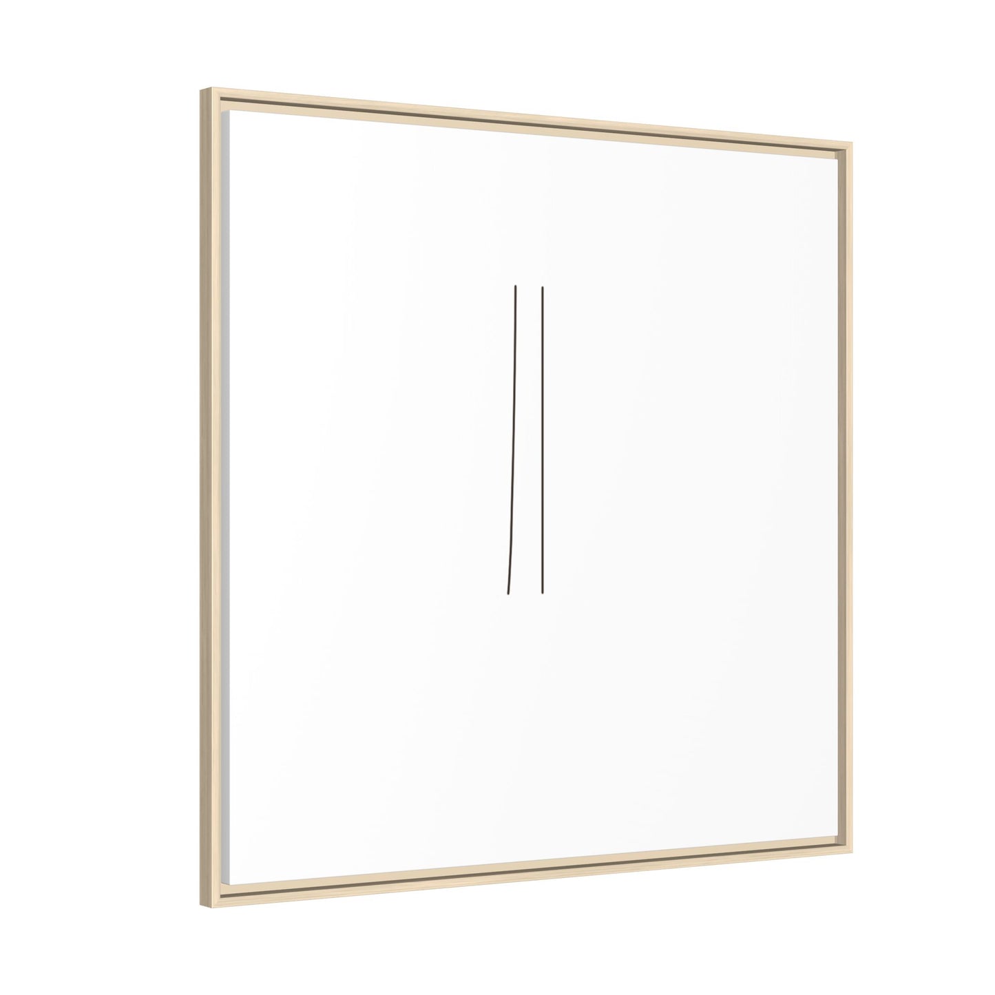 Minimal Line Art | Matte Canvas Framed