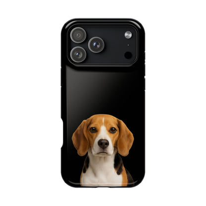 Beagle Photo Magnetic Impact Phone Case — Shockproof, Slim Protective Cover
