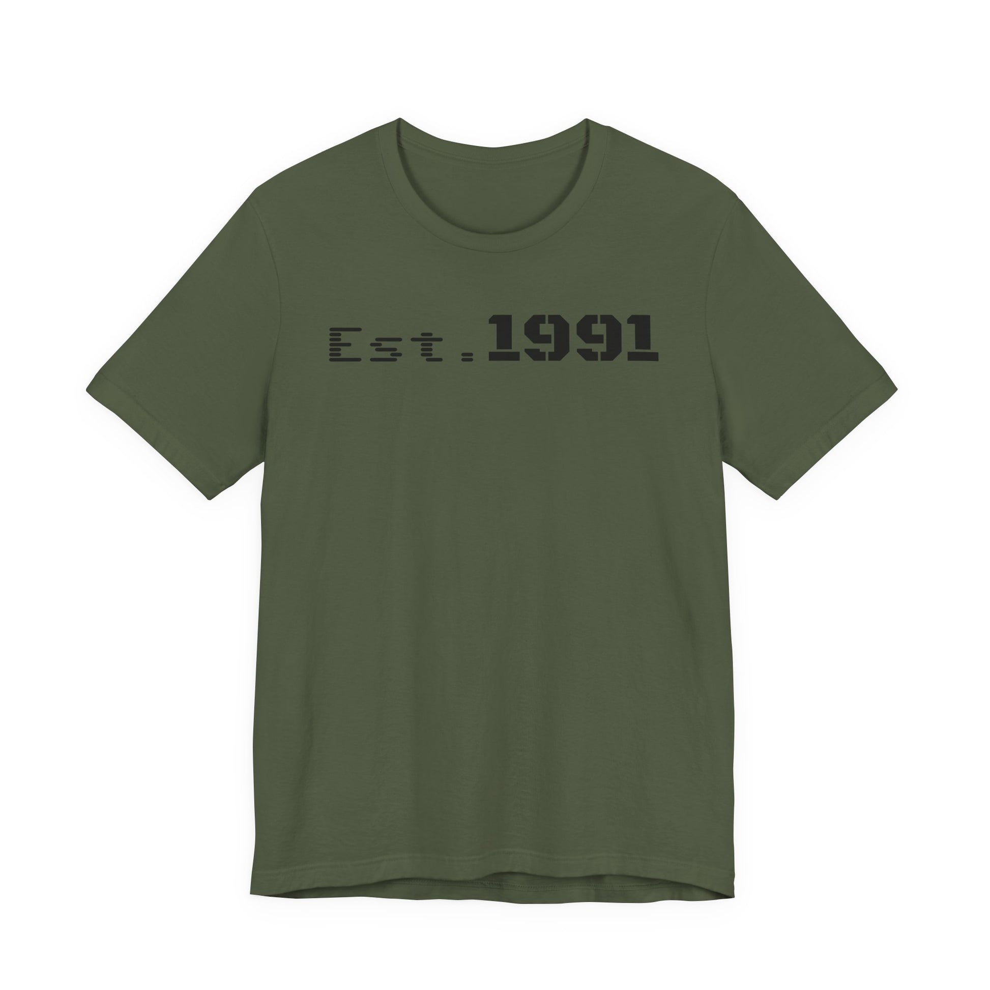 Established 1991 Unisex Jersey Tee | Vintage Anniversary Gift | Casual Wear, Birthday Shirt, Retro Style, Statement Tee, Gift for Him/Her - TRV
