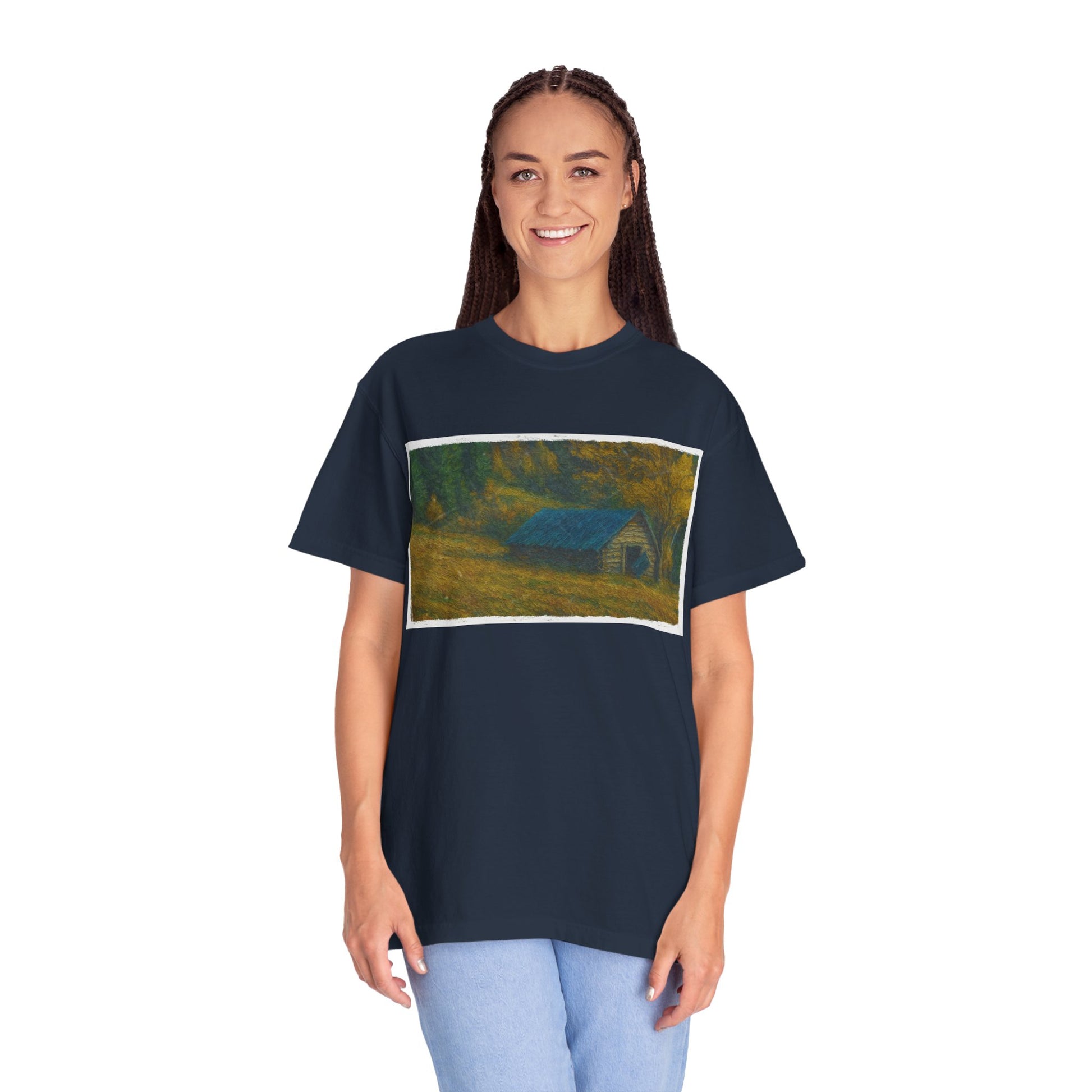 Nature-Inspired Unisex T-Shirt | Cozy Autumn Vibe, Perfect for Casual Outings, Gift for Nature Lovers, Outdoor Adventure Tee, Relaxed Fit - TRV