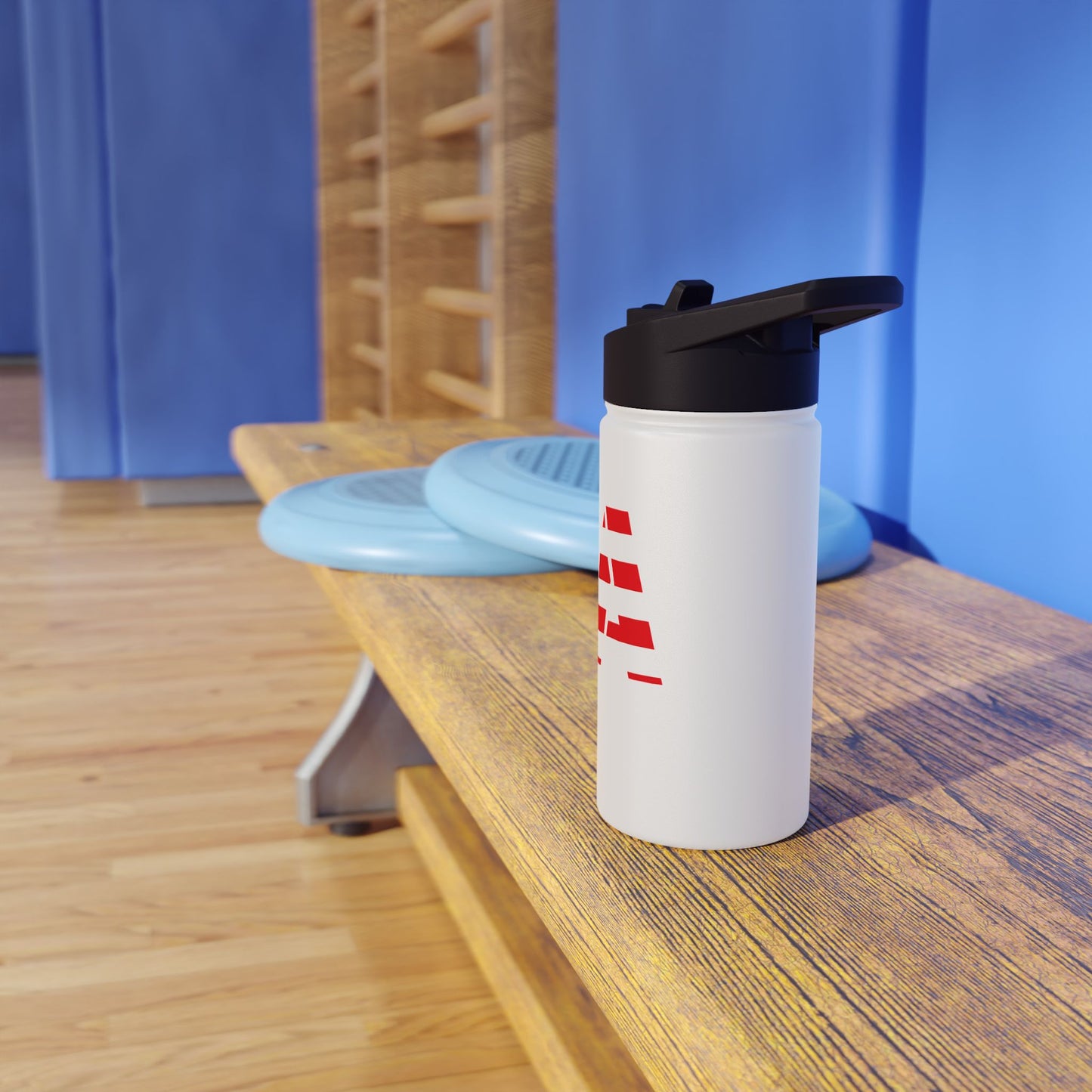 USA Flag Stainless Steel Water Bottle — Patriotic Travel Flask
