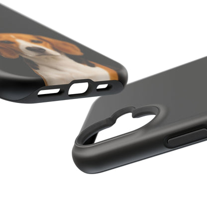 Beagle Photo Magnetic Impact Phone Case — Shockproof, Slim Protective Cover