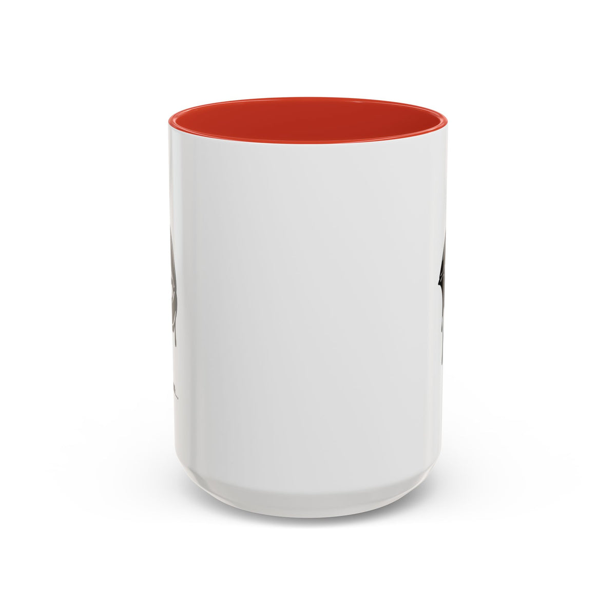 Black accent Dripping Bite coffee mug by Printify, 11oz or 15oz size, featuring a unique dripping bite design on ceramic mug.