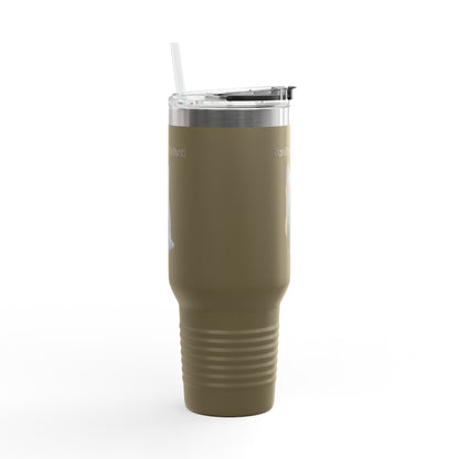 Funny Cat Insulated Travel Mug - 40oz - Perfect for Hot Drinks - TRV