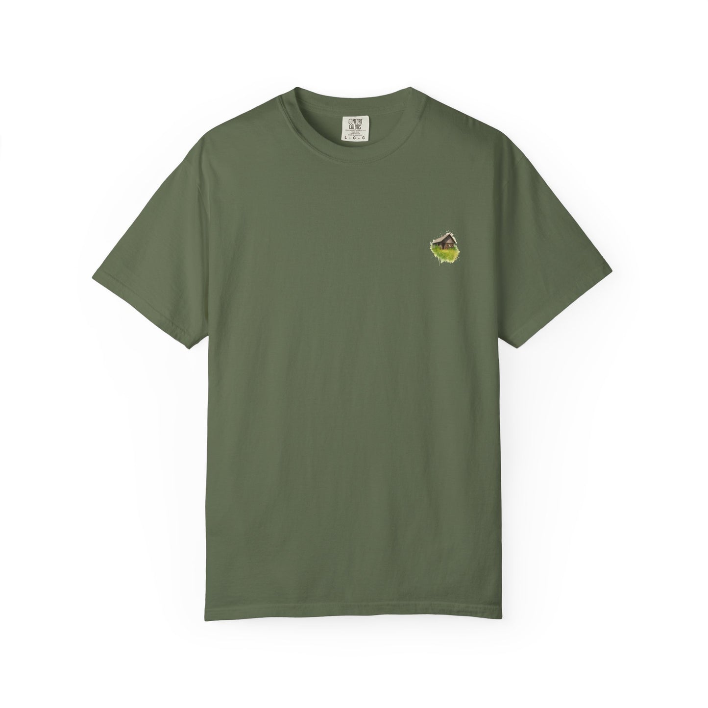 Nature-Inspired Unisex Garment-Dyed T-Shirt, Eco-Friendly Tee, Summer Casual Wear, Gift for Nature Lovers, Relaxed Fit T-Shirt - TRV