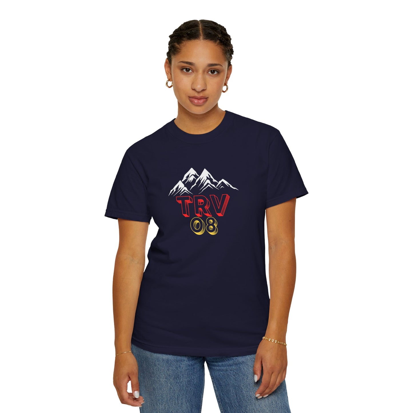 TRV08 Logo Tee | Unisex Garment-Dyed T-Shirt