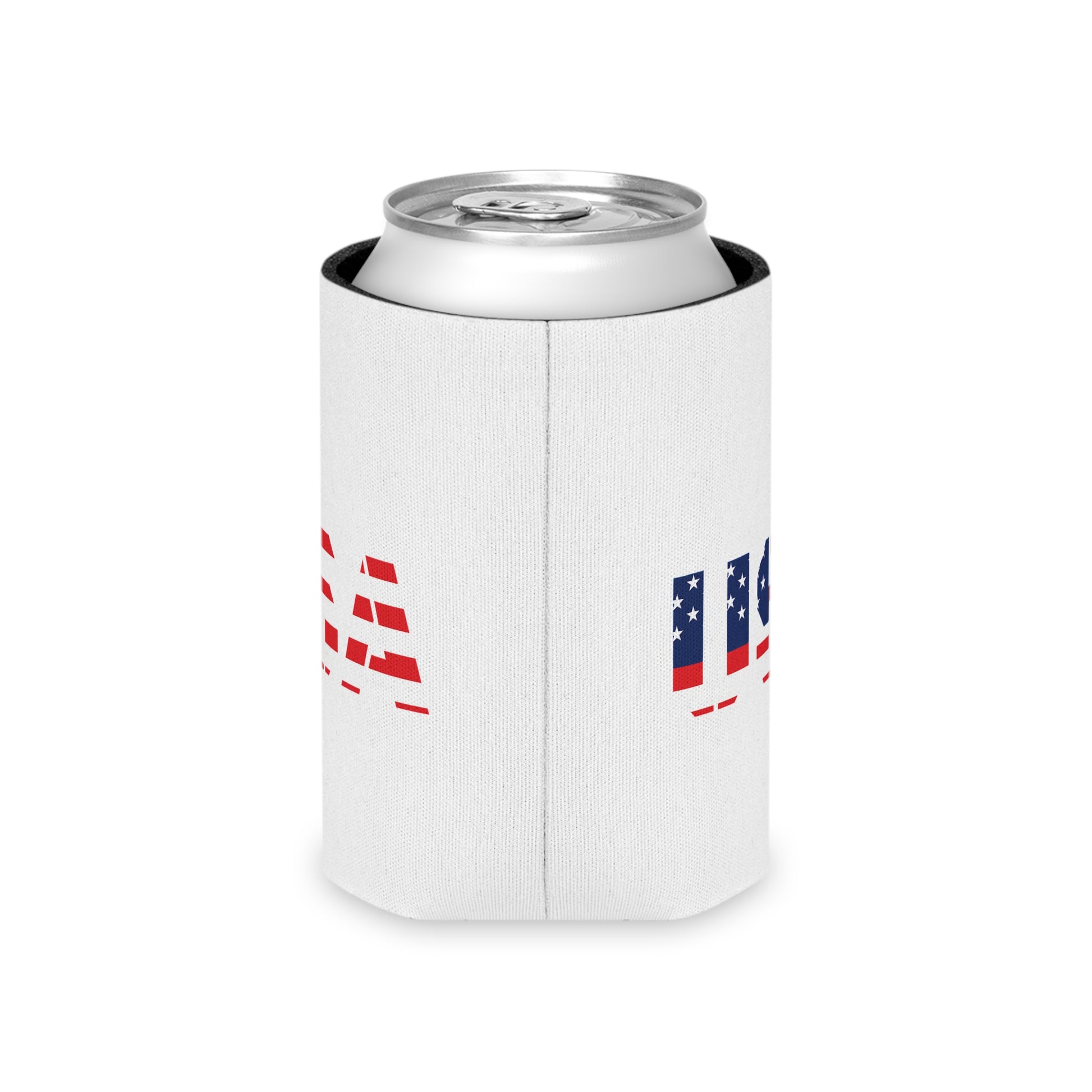 USA Flag Can Cooler - Perfect for BBQs, Independence Day, Tailgating, Memorial Day, Housewarming - TRV
