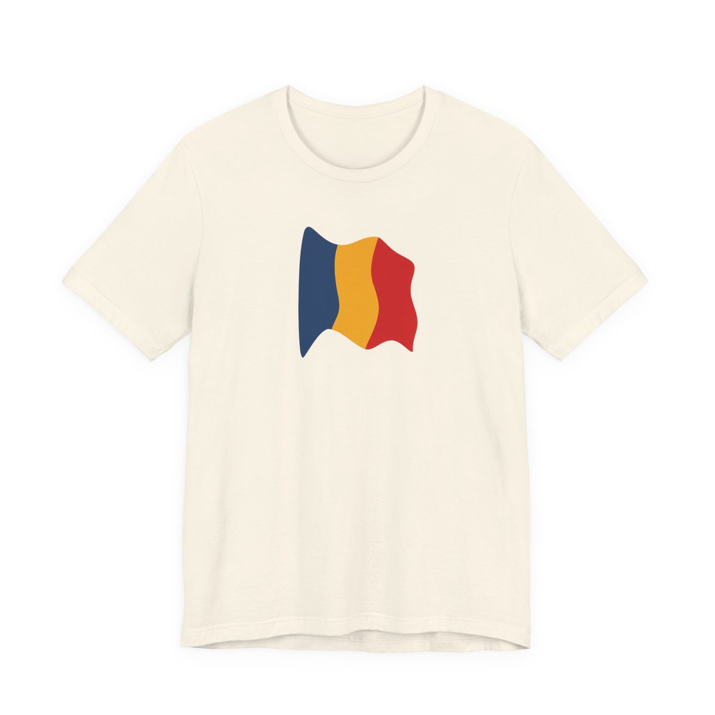 Romanian Flag Unisex Short Sleeve Tee, Casual Shirt, Travel T-Shirt, Gift for Romanians, Summer Outfit, Everyday Wear