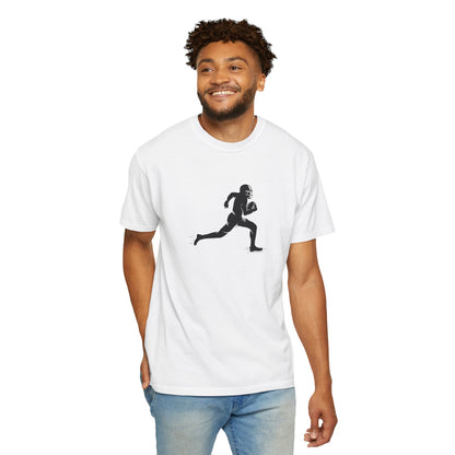 Football Player Graphic Unisex T-Shirt, Casual Sports Tee, Gift for Athletes, Workout Shirt, Everyday Wear, Unique Running Apparel