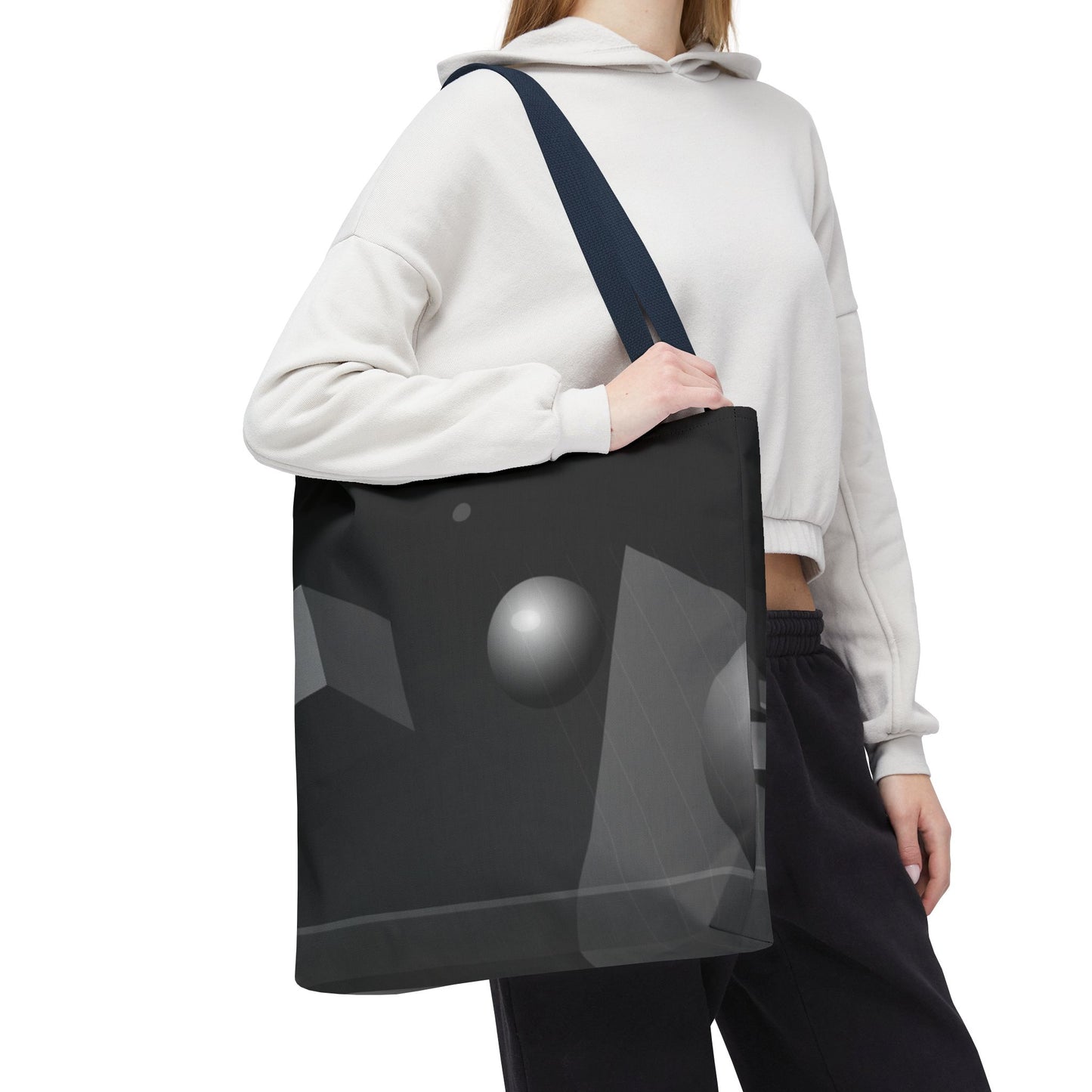 Abstract Monochrome Orb | Tote Bag