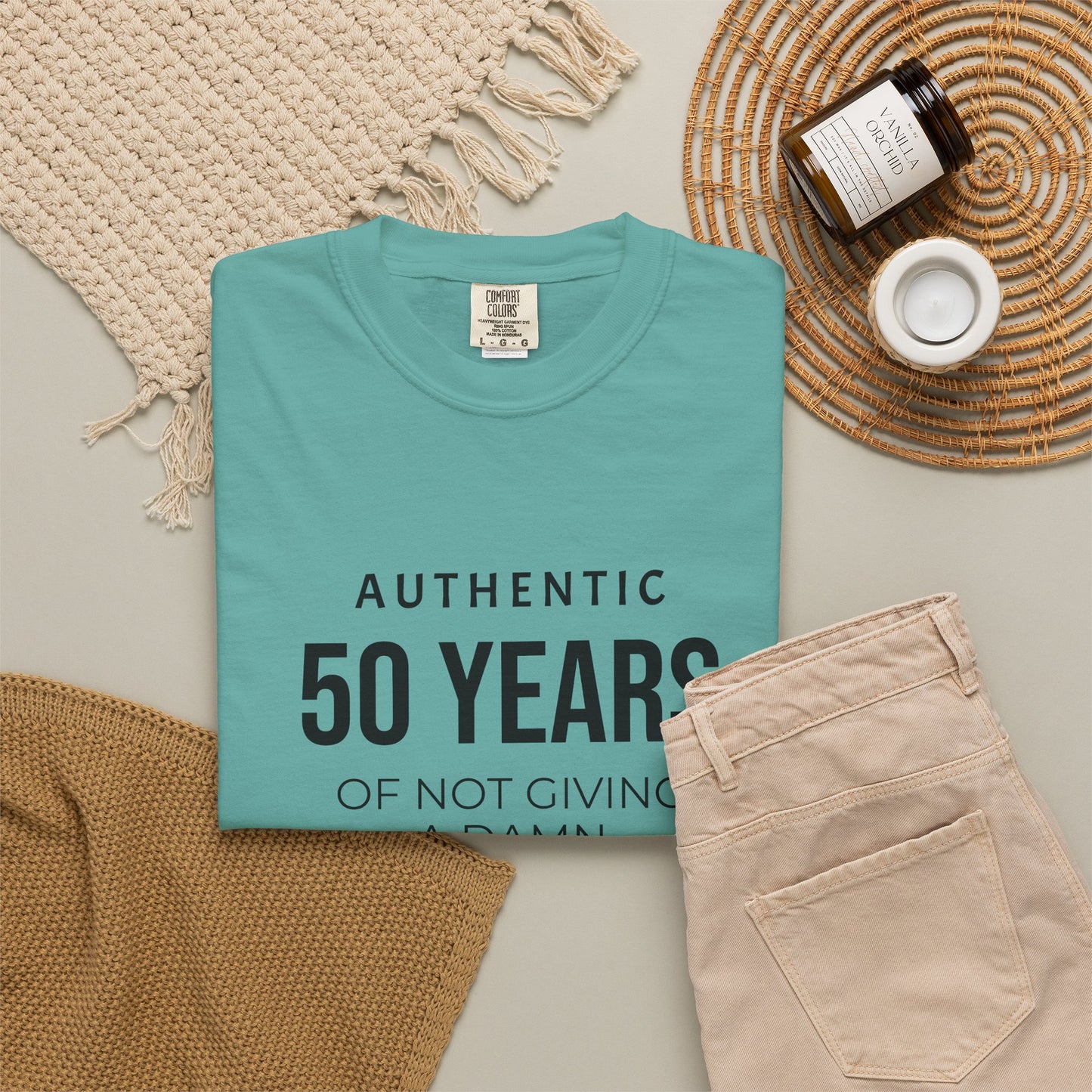 Design Your Own Garment-Dyed T-Shirt — TRV08 Custom Tee