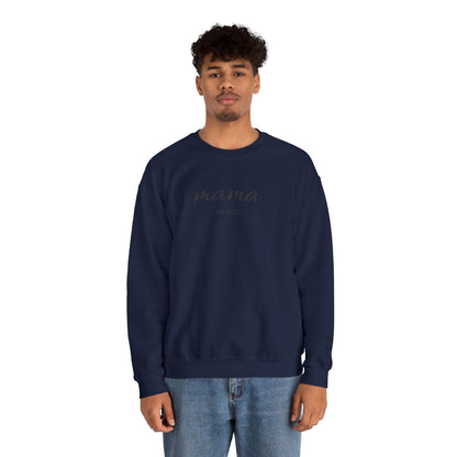 mama sweatshirt | simple script mom pullover - TRV