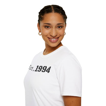 Est. 1994 Unisex Softstyle T-Shirt, Vintage Tee for Birthdays, Retro Gift, Casual Wear, Trendy Soft Shirt