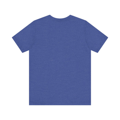 Unisex graphic T-shirt featuring a humorous 69 and French fries design in bold colors, casual fit, by Printify.