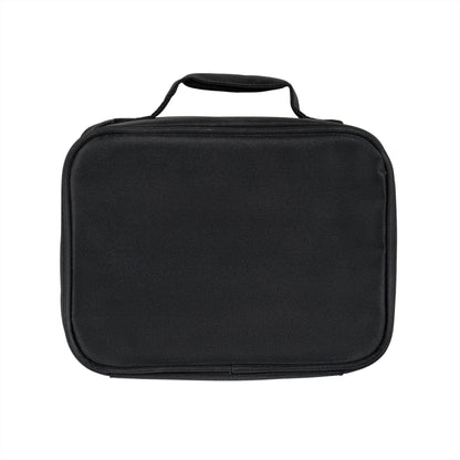 Camouflage insulated lunch bag by Printify, featuring a tote design for school, work, or travel with thermal insulation.
