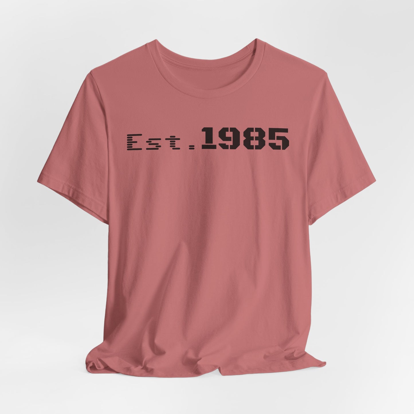 Est. 1985 Vintage Unisex Tee, Retro Birthday T-Shirt, Perfect Gift for 1980s Lovers, Casual Apparel, Timeless Style