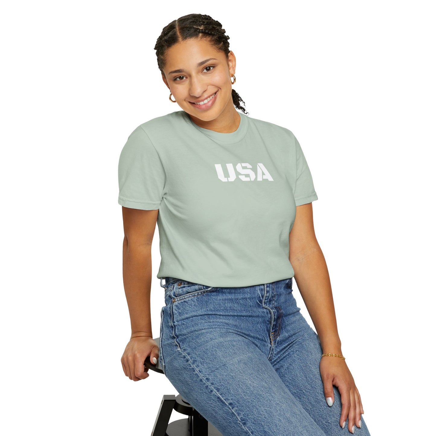 USA Vintage Unisex T-Shirt, Soft Cotton Tee, Casual Wear, Gifts for Her & Him, Summer Essentials, Independence Day Apparel - TRV