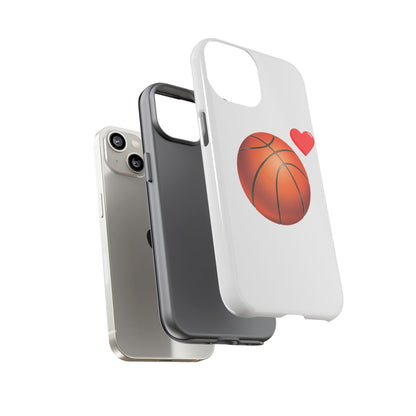 Basketball Phone Case, Love Basketball Case, Sports Gift, Athletic Style, Unique Phone Cover - TRV