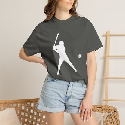 Unisex Baseball Graphic Tee, Casual Wear, Sports T-shirt, Gift for Baseball Fans, Summer Collection, Athleisure Style