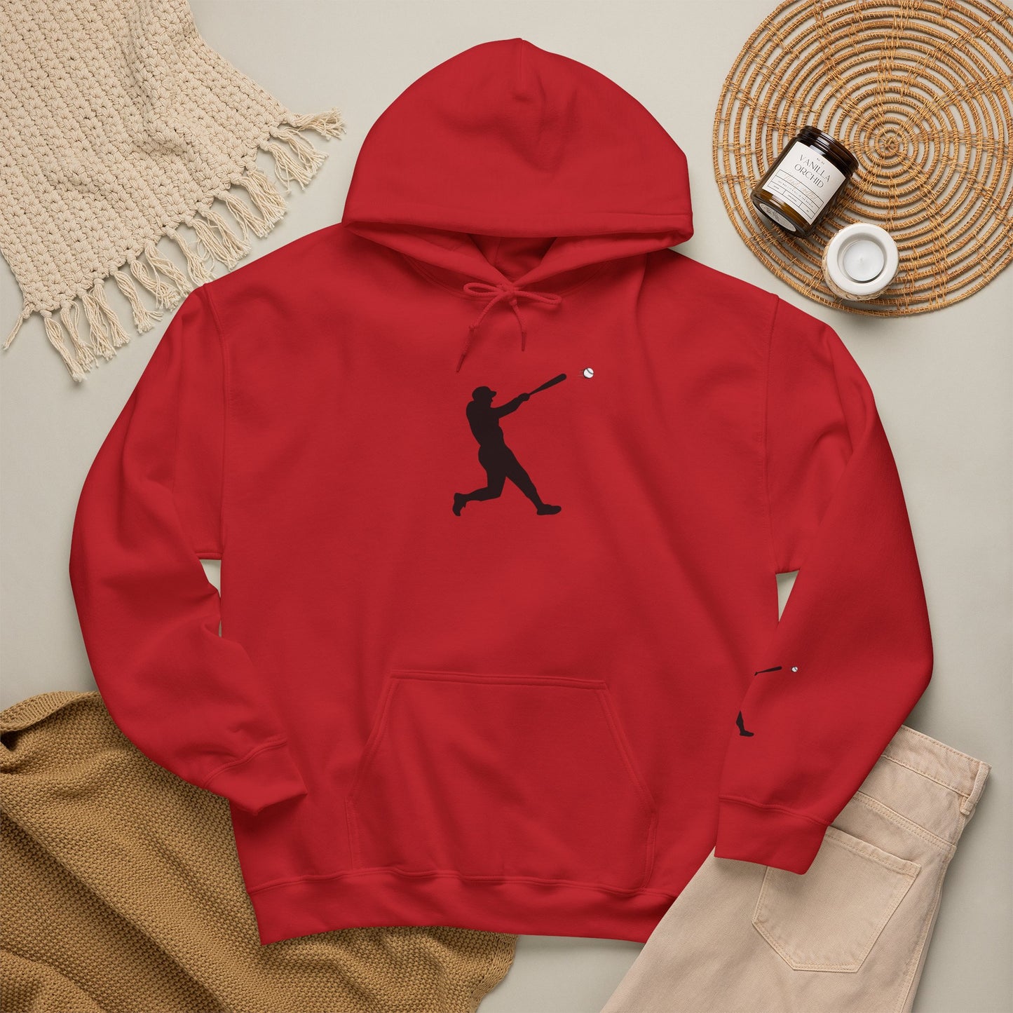 Baseball Lover's Unisex Hoodie - Perfect for Sports Fans, Gifts, Cozy Wear, Casual Style, All Seasons