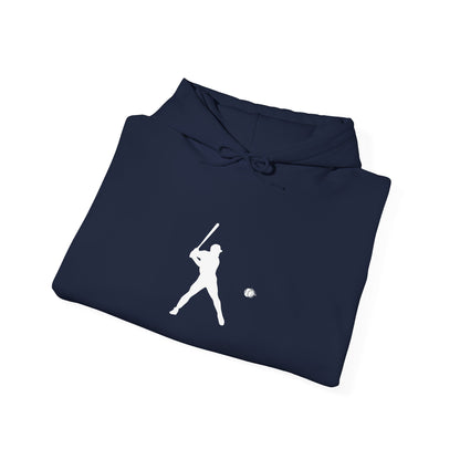 Sporty Unisex Baseball Hooded Sweatshirt, Casual Hoodie for Athletes, Perfect for Gifts, Comfy Streetwear, Ideal for Sports Events, Personal Use - TRV