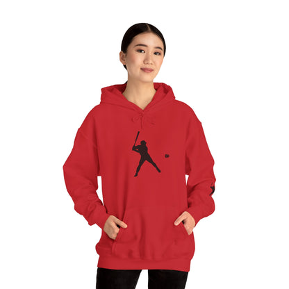 Baseball Themed Unisex Hoodie, Streetwear, Sports Fan Sweatshirt, Gift for Athletes, Casual Wear, Fall Fashion - TRV