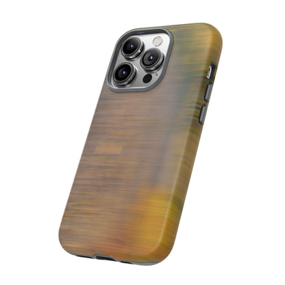 Autumn Blur Tough Phone Case — Fall Colors Protective iPhone Cover