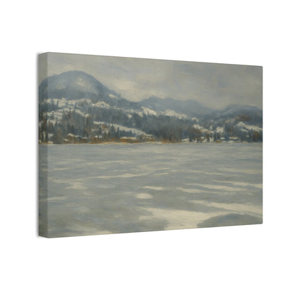 Serene Winter Landscape Canvas - TRV