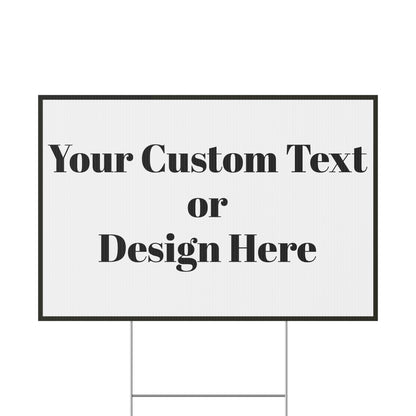 Personalized garden flag with customizable outdoor decor for events, featuring vibrant colors and decorative design.