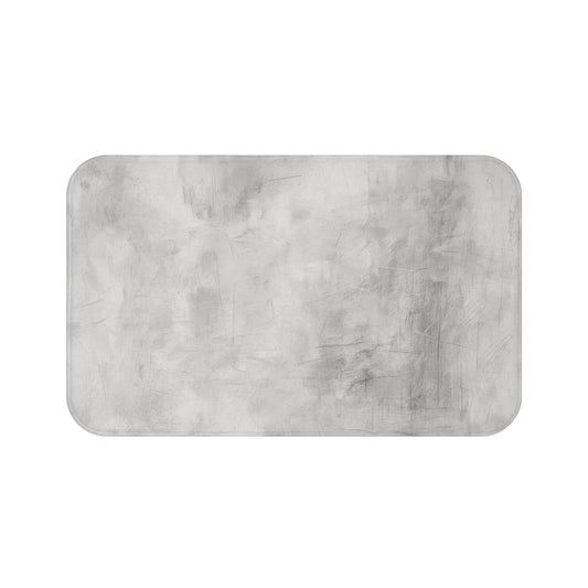Stylish Grey Bath Mat for Modern Spaces, Soft Bath Rug, Bathroom Decor, Home Spa Essential, Gift for Housewarming, Minimalist Design - TRV