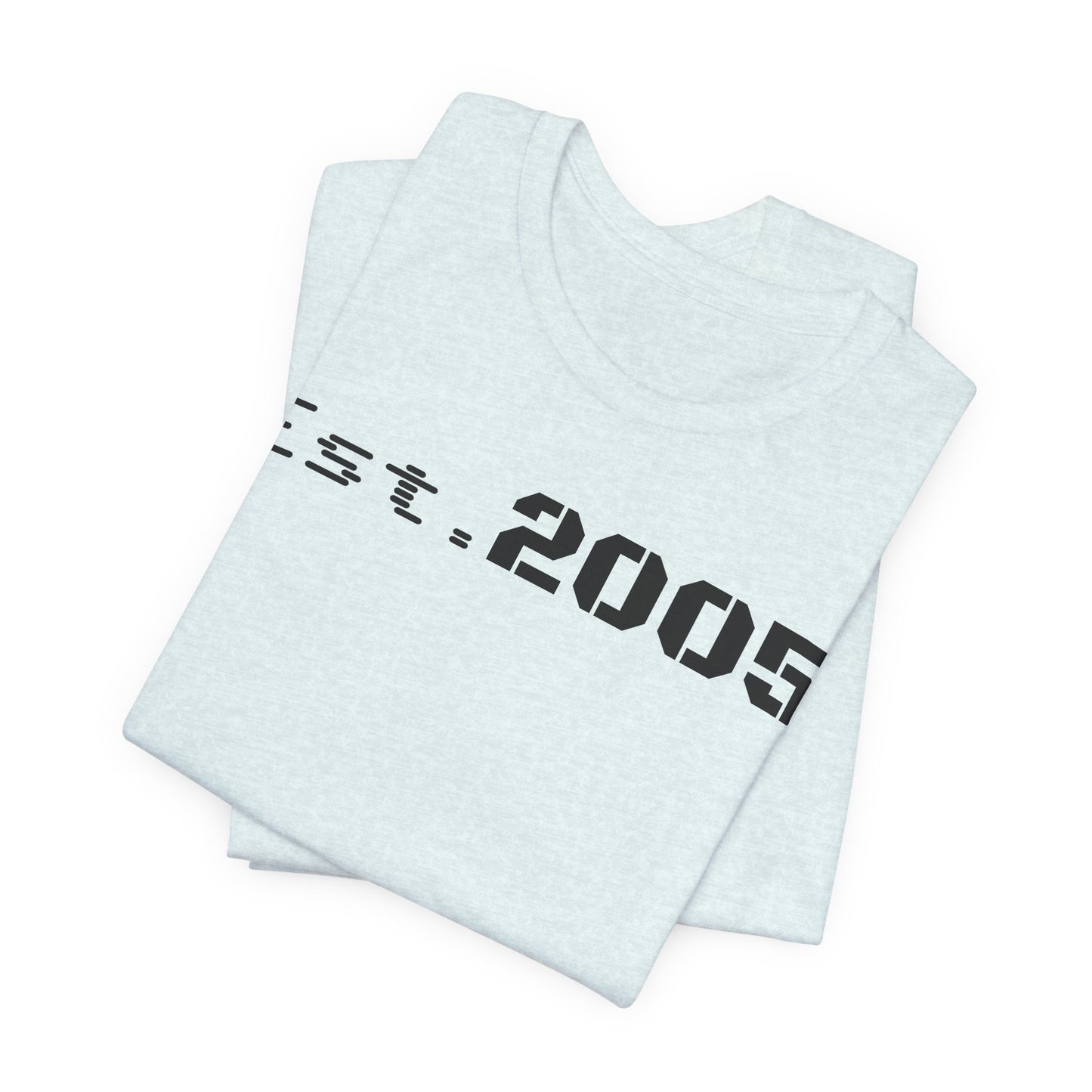 Est. 2005 Unisex Tee, Vintage T-Shirt, Custom Year Shirt, Birthday Gift, Casual Wear